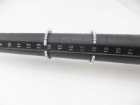 【K18WG】アコヤベビーパールリング　φ3.5-4.0mm