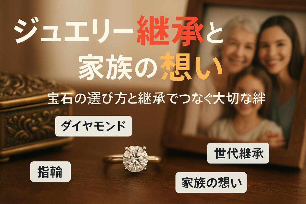 コラム｜ジュエルサンショウ｜ジュエリー 宝石 リフォーム オーダ 